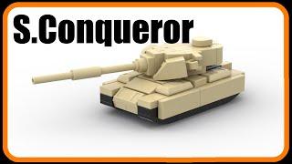 Лего мини танк Super Conqueror // Lego mini tank Super Conqueror