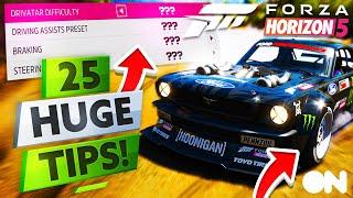 25 HUGE TIPS For Forza Horizon 5