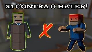 FUI X1 COM MEU MAIOR HATER NO BLOCK STRIKE!