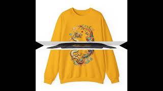 Dragon & Phoenix Sweatshirt #fashion #howtostartaclothingbrand #streetwear #clothing #hoodie