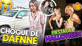 DAFNNE CHOC0 SU CARRO EL DÍA DE HALLOWEEN  | Hermanas JM