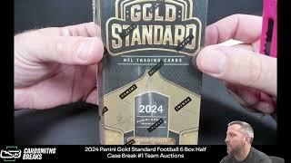 2024 Panini Gold Standard Football 6 Box Half Case Break #1