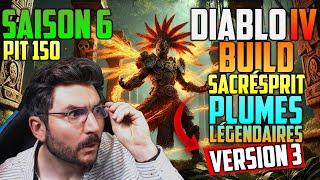 Build Sacresprit Volée de Plumes Légendaire Saison 6 version 3 |  Diablo 4