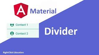 Angular Material Divider | Angular Material Tutorial 15