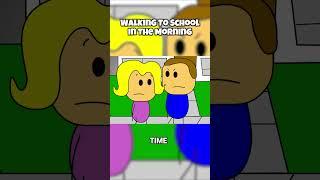 Walking To School In The Morning #funny #brewstew