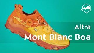 Кроссовки Altra Mont Blanc Boa. Обзор