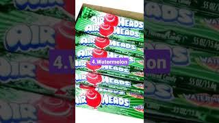 Ranking The Top 5 Airheads Flavors #shorts #airheads