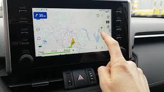 Запуск Яндекс Навигатора на Toyota RAV4 с телефон Android