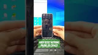 Forgot Password - How to Hard Reset Nothing PHONE 2A / Factory Reset by Recovery Mode #hardreset