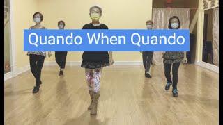 line dance demo - Quando When Quando