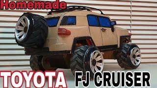 How to make TOYOTA FJ CRUISER RC/cardboard/very simple