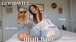 goodwill thrift shop try-on haul!! 2022