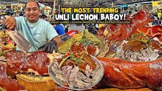 65Kgs JUMBO LECHON, 280Pesos Lang! Most TRENDING na "UNLI LECHON EAT ALL YOU CAN!" sa CEBU CITY!