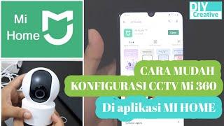 Cara setting CCTV Mi 360 ke aplikasi Mi home di android dan membuat akun Mi menggunakan email