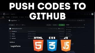 How to Push Code to Github