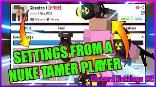 "CRAZY" NUKE TAMER SETTINGS in Krunker.io?? Using Discord Member's Settings #2!  (SMG Nuke Gameplay)