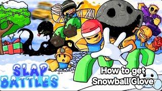 How to get Snowball Glove in Slap Battles (During Christmas) | Roblox