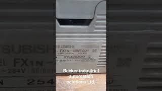 Mitsubishi PLC FX1n-40MT-001 │Mitsubishi PLC FX Series │Backer industrial automation solutions ltd.