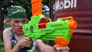 Обзор новый Нёрф 2018 Реврипер // Review Nerf Zombie strike Revreaper