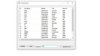 How to Export datas from Listview to CSV file with / without password- VB.net @mikecodz2821