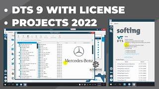 DTS 9 WITH LICENSE | PROJECTS 2022 | SUPPORT C4 , C6 , VCI , PASSTHRU J2534