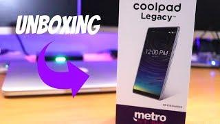 Coolpad Legacy Unboxing (Metro by T-Mobile)