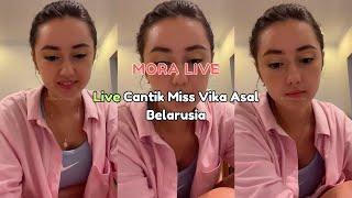 Live Cantik Miss Vika Asal Belarusia Pintar Bahasa Indonesia