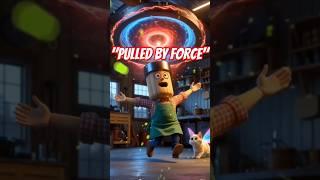 Pulled by the Magnet!?  Logsy Can’t Escape! #MagnetMayhem #shorts