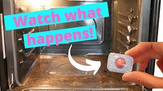 Oven Cleaning with a Dishwasher Tablet | Oven Cleaning Hacks | How to Clean an Oven Easily