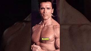 How Arnold Schwarzenegger Secretly Shaped Sylvester Stallone’s RAMBO... - #shorts #short