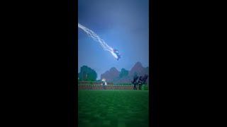 Herobrine with Thunder   Don't Hurt Alex  #shorts #minecraft