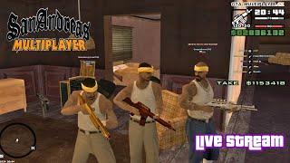 GANG time Live! GTA San Andreas Multiplayer | WTLS 2