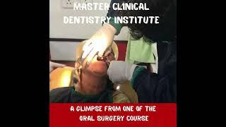 Oral Surgery Course #masterclinicaldentistryinstitute #implantcoursesforgeneraldentist #dentist