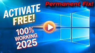 How to Activate Windows 10/11 Key Permanent for FREE 2025 | 100% Working Method (No Software Needed)