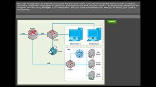 Network+ Performance Based Question walkthrough