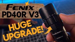 Still a POWERHOUSE with a HUGE upgrade! Fenix PD40R V3 Review & Beam Test!