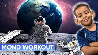 WELTRAUM WORKOUT auf dem Mond (Fitness für Kinder)