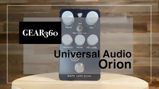 Universal Audio Orion Tape Echo Pedal - Gear360 at Front End Audio