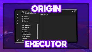 [NEW] Free Roblox Executor Origin | Game / Script Hub | *2021*