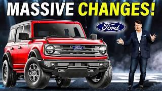 Ford CEO Announces ALL NEW 2025 Ford Bronco & SHOCKS Everyone!