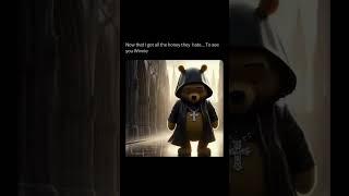 Little Pooh Bear Getting that Honey!             #tiktok #youtubeshorts #meme #voiceover