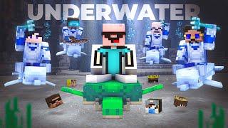 How I Stole Underwater's RAREST ITEMS in this Headsteal SMP