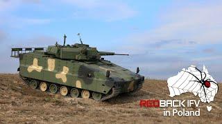 REDBACK IFV demonstrates in Poland