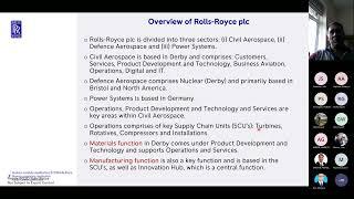 Dr Neil D'Souza - “An overview of Turbine Materials Research at Rolls Royce”