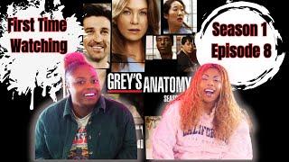 Grey's Anatomy Season 1 Episode 8 REACTION