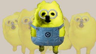 Gabe the Dog - Minions Banana Song (Remix)