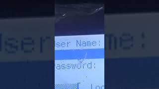 Keyosera printer password Admin