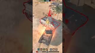 RAMMING WITH THAT RED DOT #wotblitz #kamikaze #blitz #funny #phonk @21LAZgoo