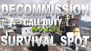 Modern Warfare 3: Decommission Invincible Survival Spot