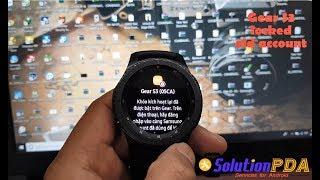 Online Unlock Reactivation Lock Account Samsung Gear S3 Frontier R760 R765